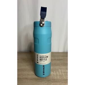 Stanley IceFlow Flip Straw 2.0 Water Bottle 24 OZ (dent) NWT
